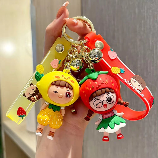 Fruit Girl Keychain