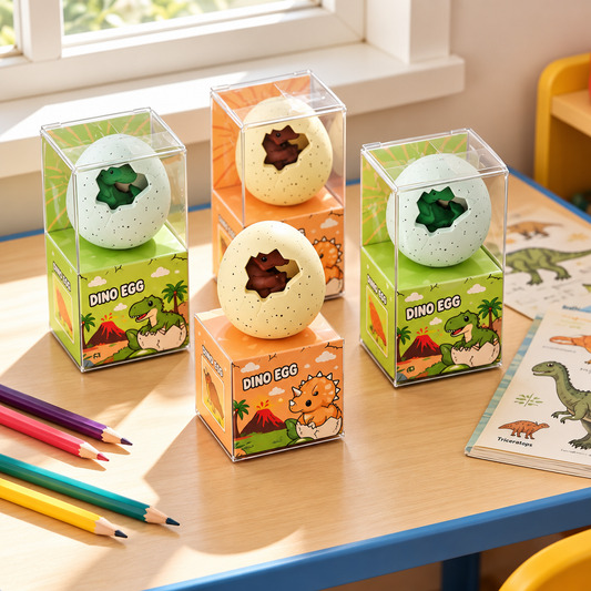 Dino Egg Eraser