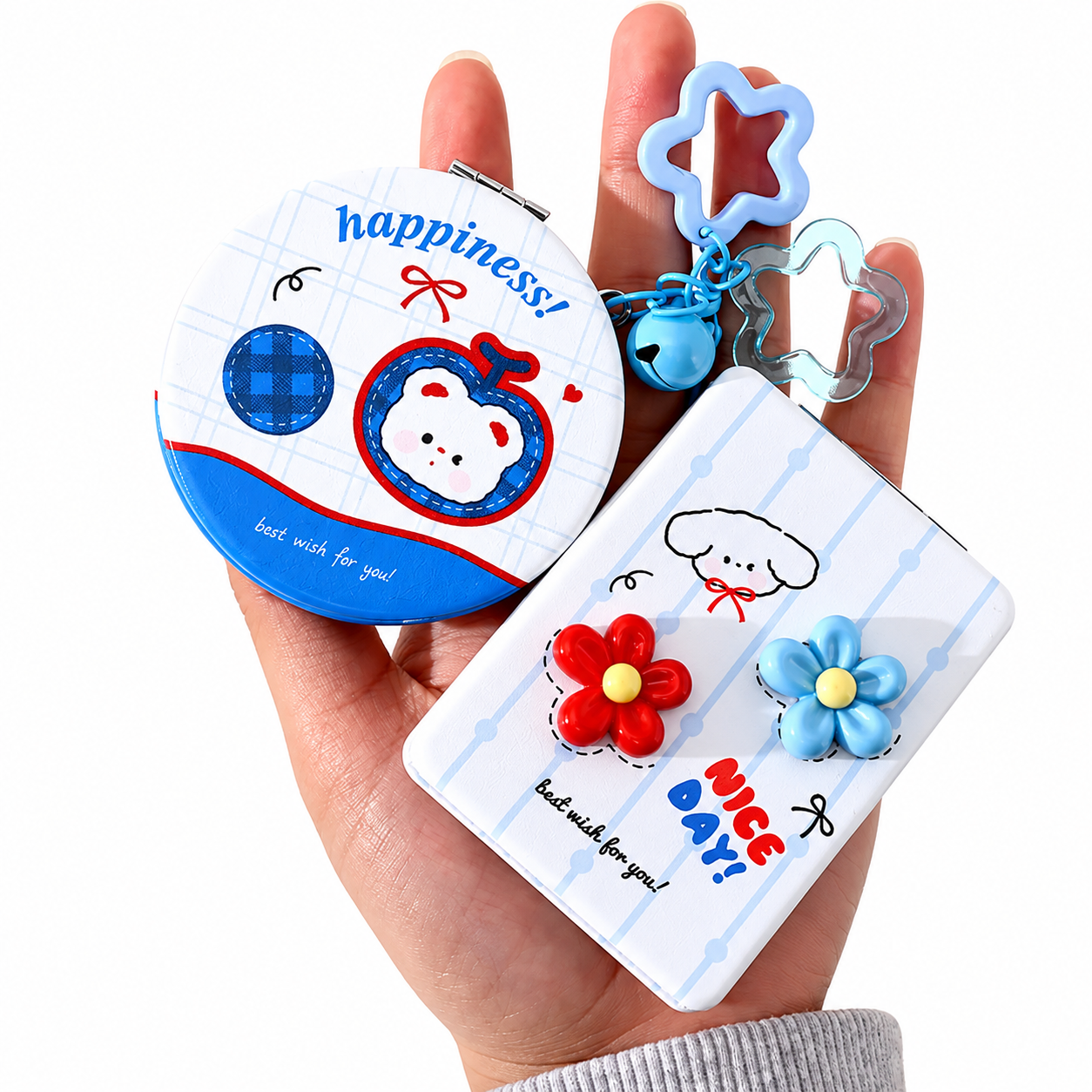 Floral Pocket Mirror