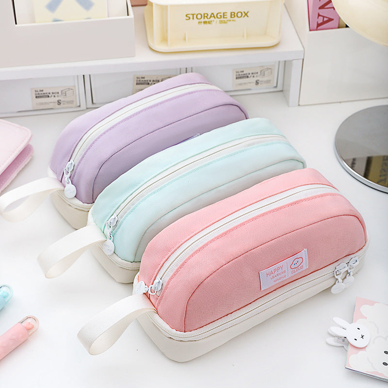 Macaron Large Capacity Pencil Case