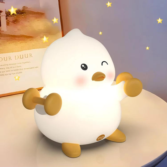 Fighting Duck Silicone Lamp