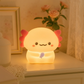 Kawaii Axolotl Silicone Lamp