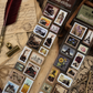 Vintage Stamp Sticker