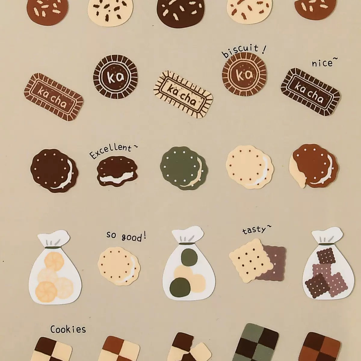 Daily Food Series Deco Sticker