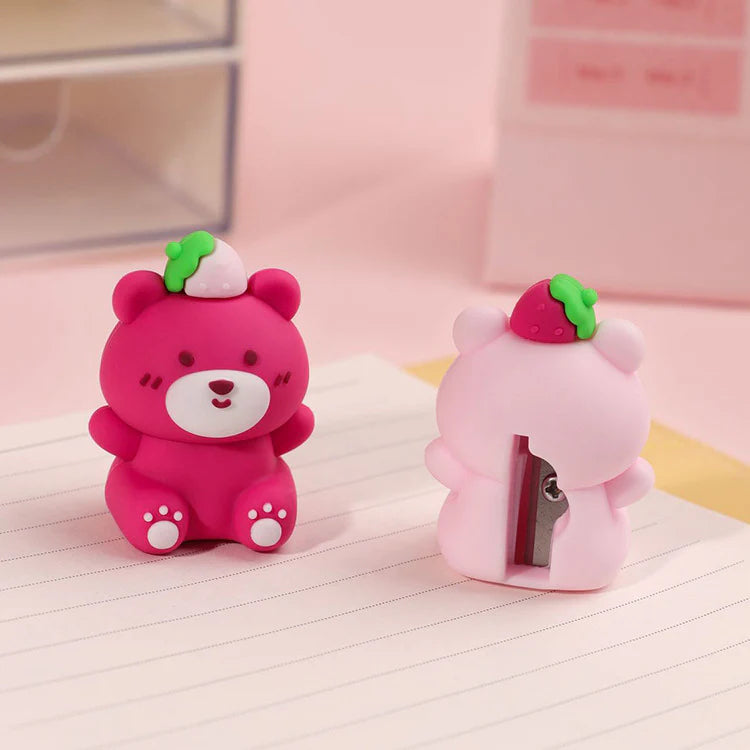 Pink Bear Sharpener