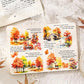 Cozy Courtyard Stickerbook