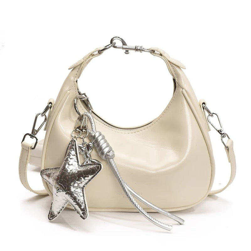 Star Solid Box Shoulder Bag