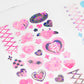 Kawaii Heart Sticker