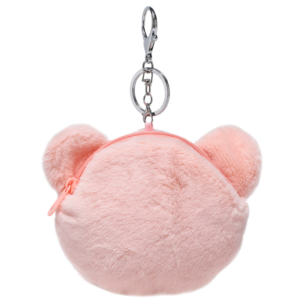Bear Coin Purse Keychain