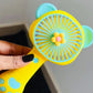 Mini Kitty Floral Fan
