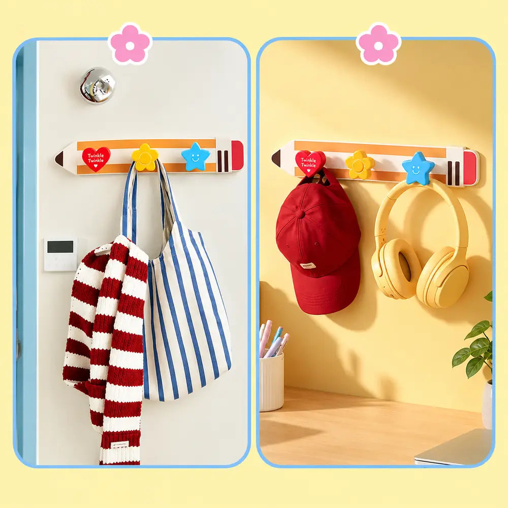 Kawaii Pencil Wall Hook
