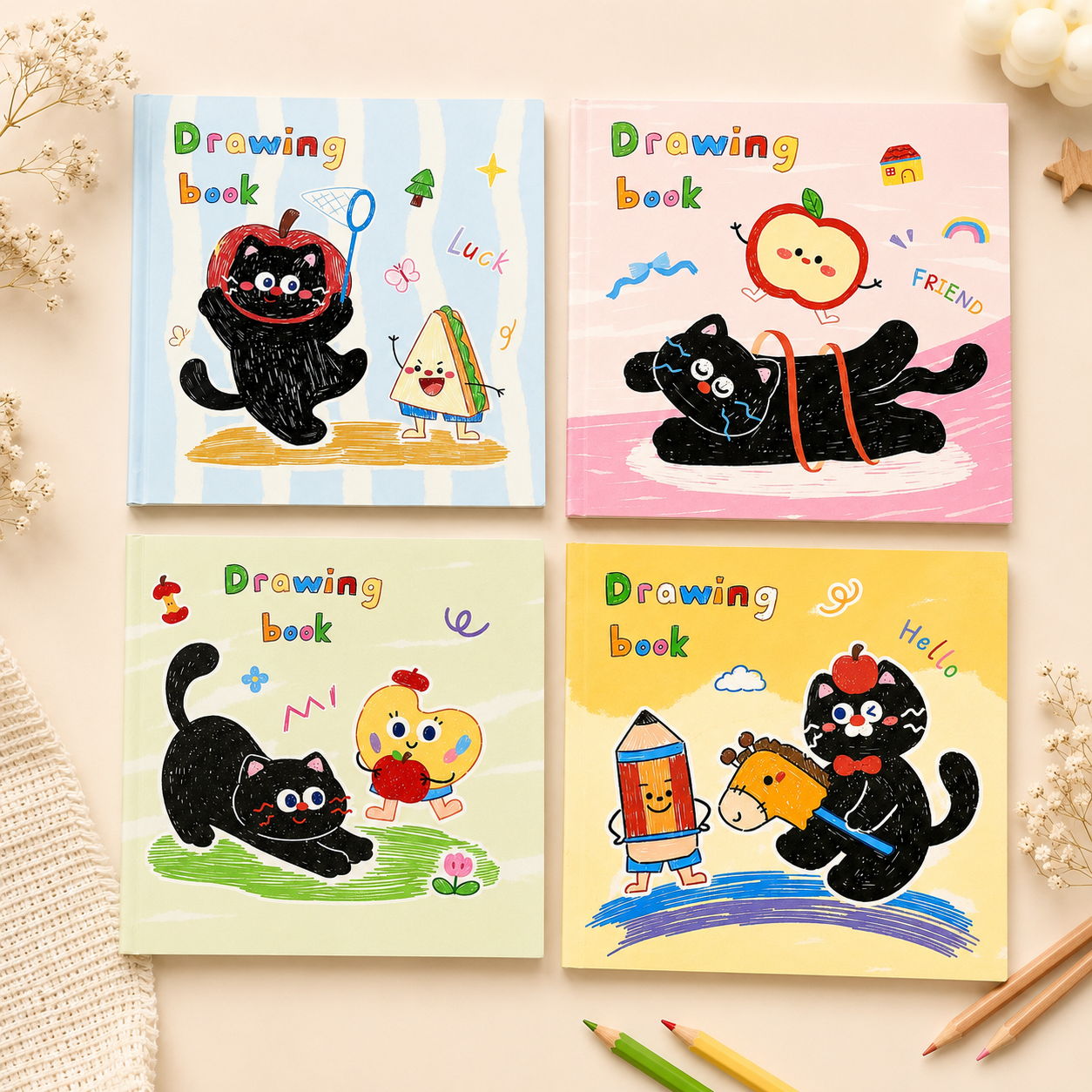 Kawaii Kitty Drawing Book