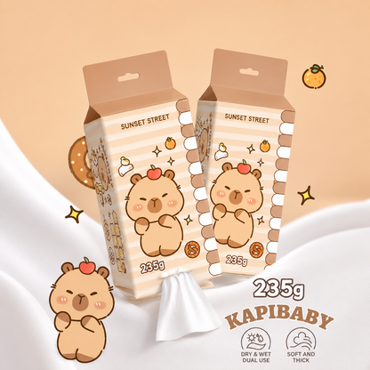 Capybara Face Tissue Pack