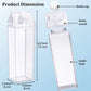 Transparent Milk Bottle (500 ml)
