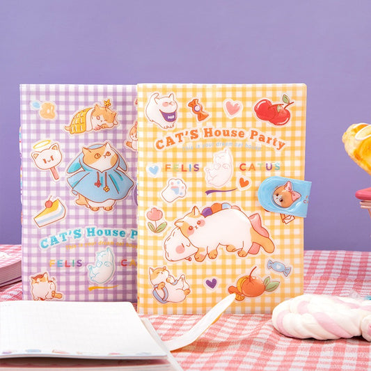 Kawaii Gingham Planner Diary
