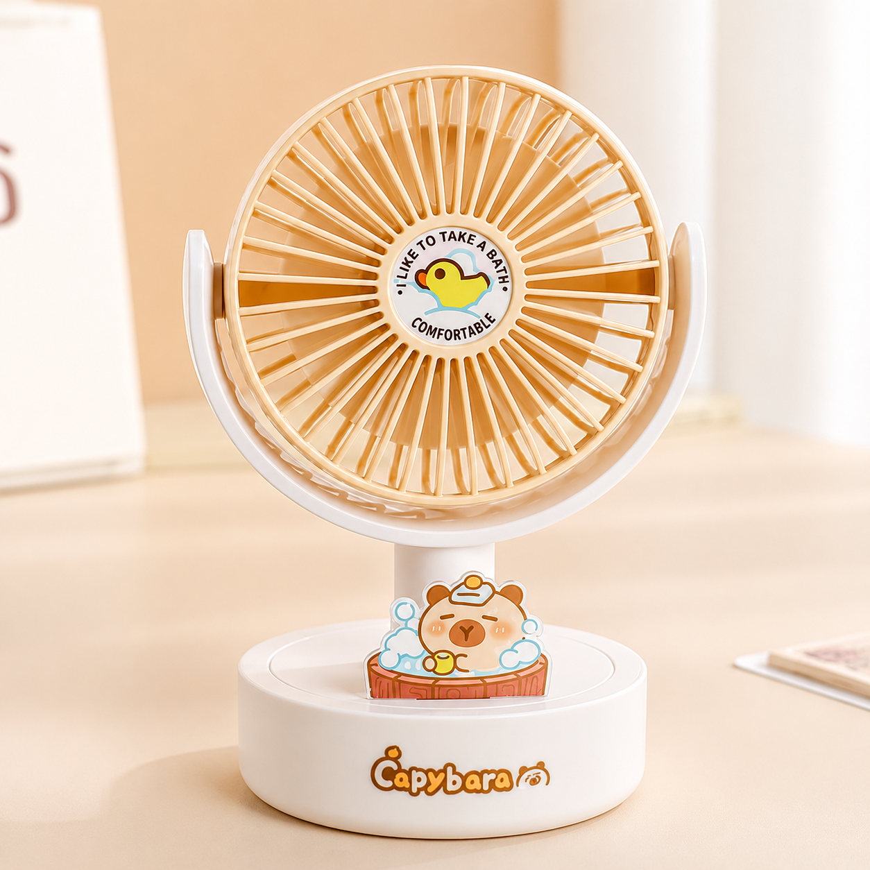 Capybara Desk Fan