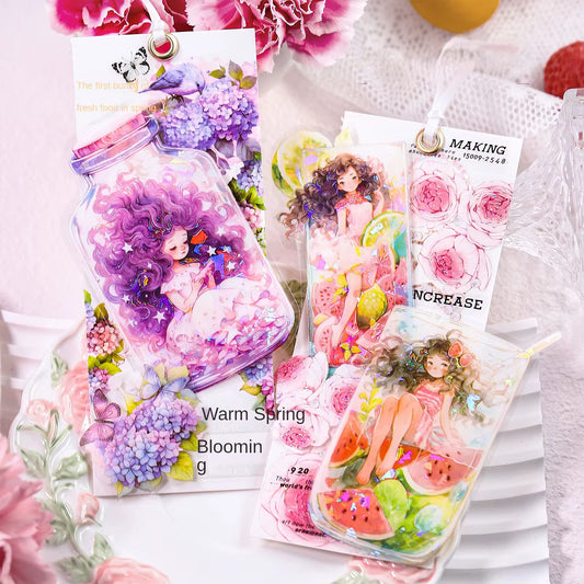 Sweet Girl Fruit Stickers