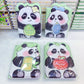 Panda Puffy Mini Diary