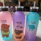 We Babe Bears Water Bottle With Dual Lid