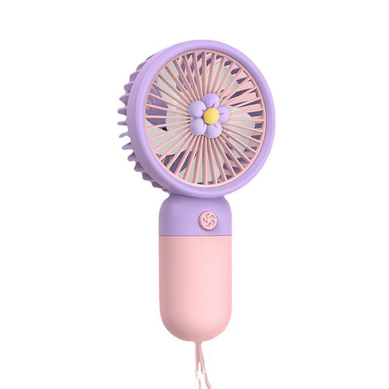 Floral Mini Fan