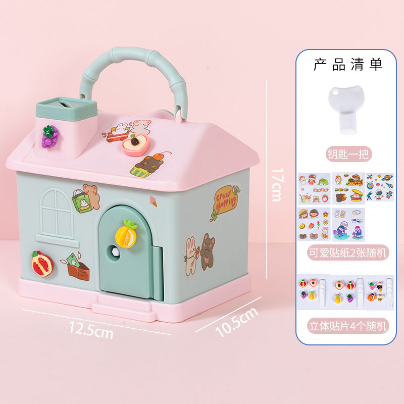 Mini House Money Bank