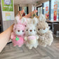 Bunny Plush Keychains