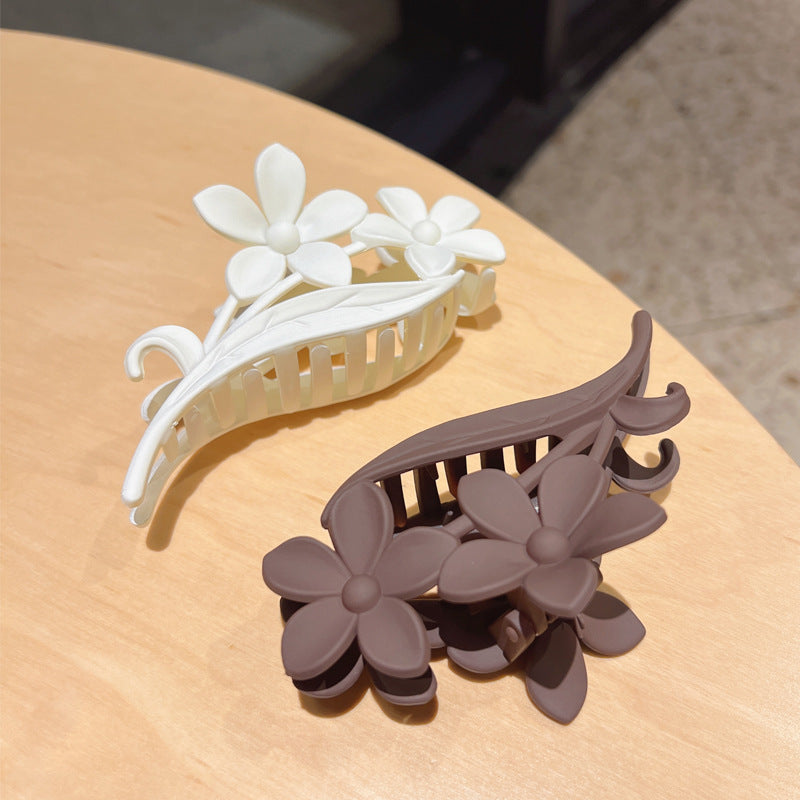 Floral Claw Clips