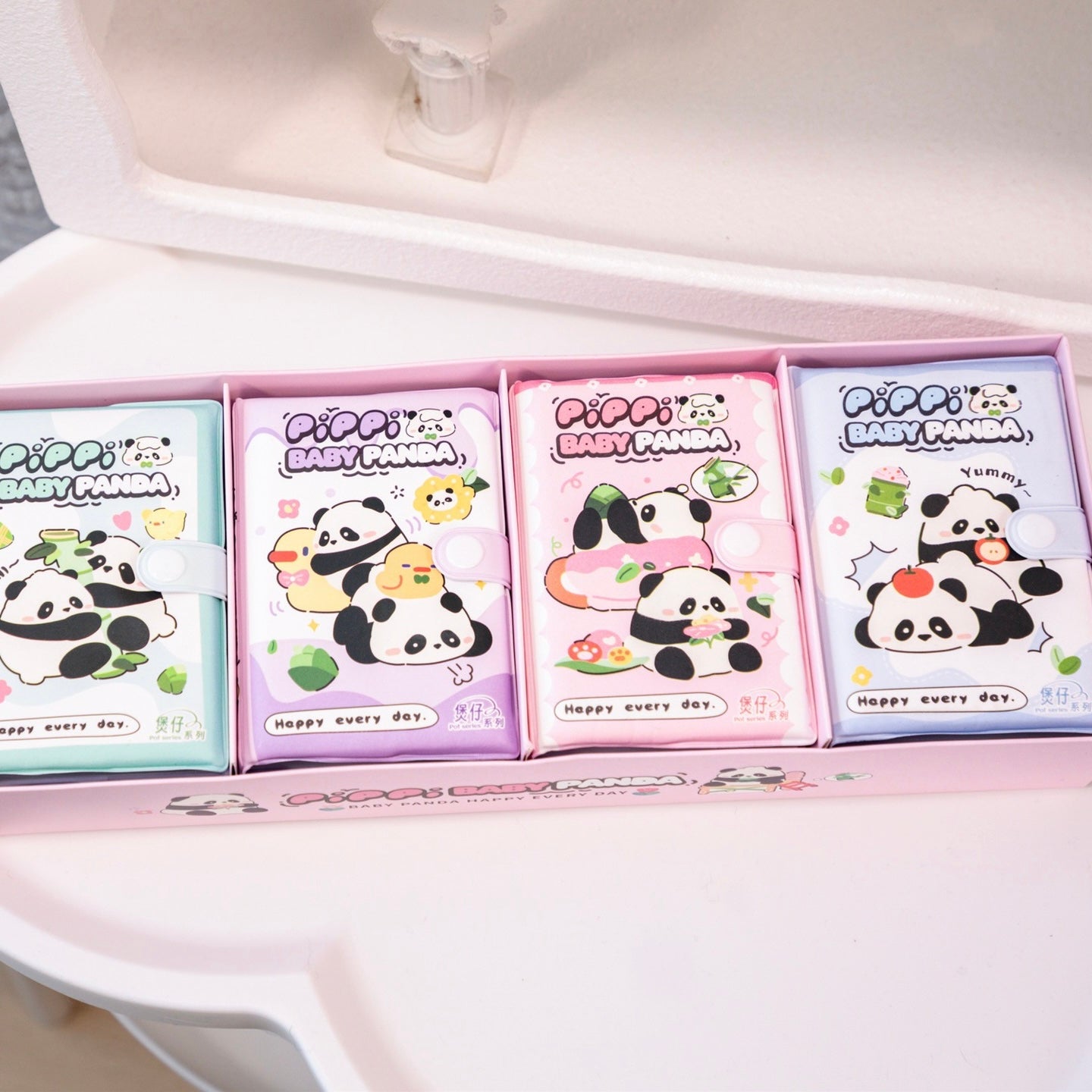 Panda Mini Puffy Diary