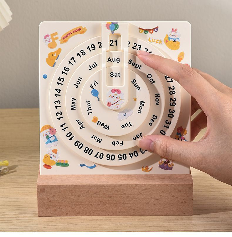 Pinteresty Perpetual Desk Calendar