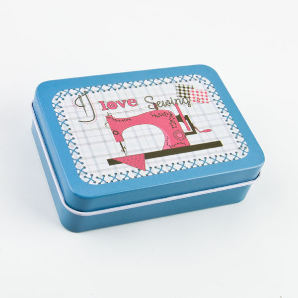 Metal Tin Box(Sewing theme)