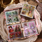 Vintage Garden Sticker Box – 100 Pcs