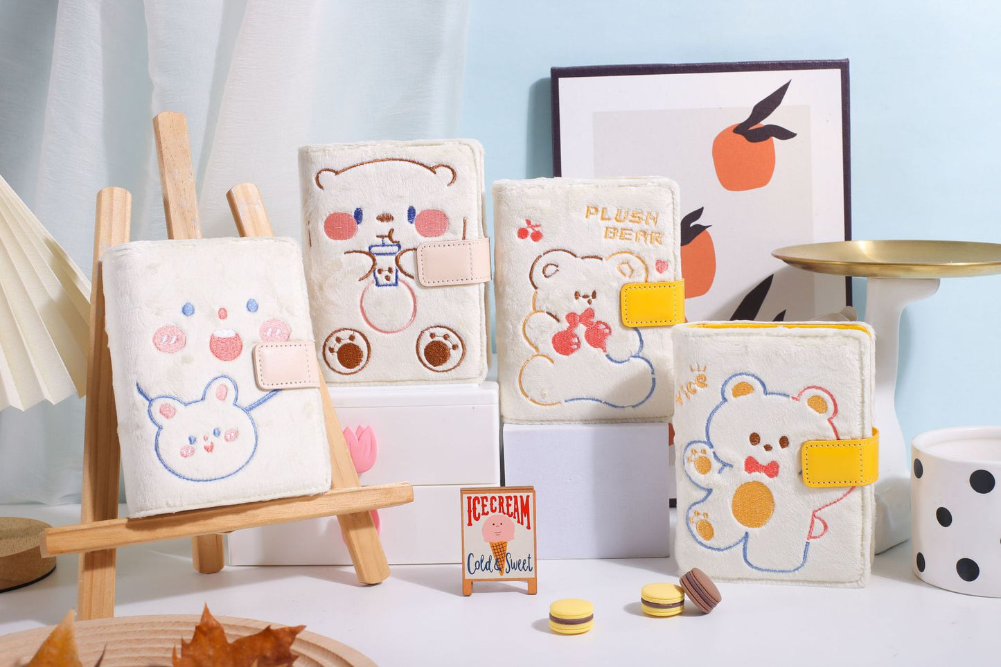 Plush Bear Journaling Diary