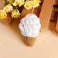 Ice Cream Plush Keychain