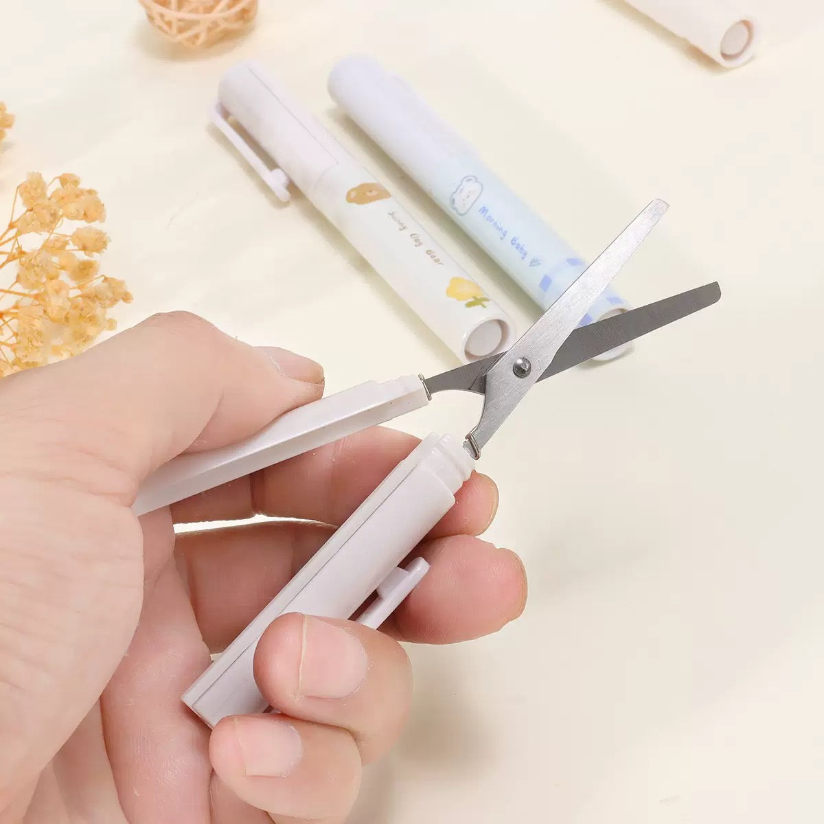 Pastel Pen Scissors