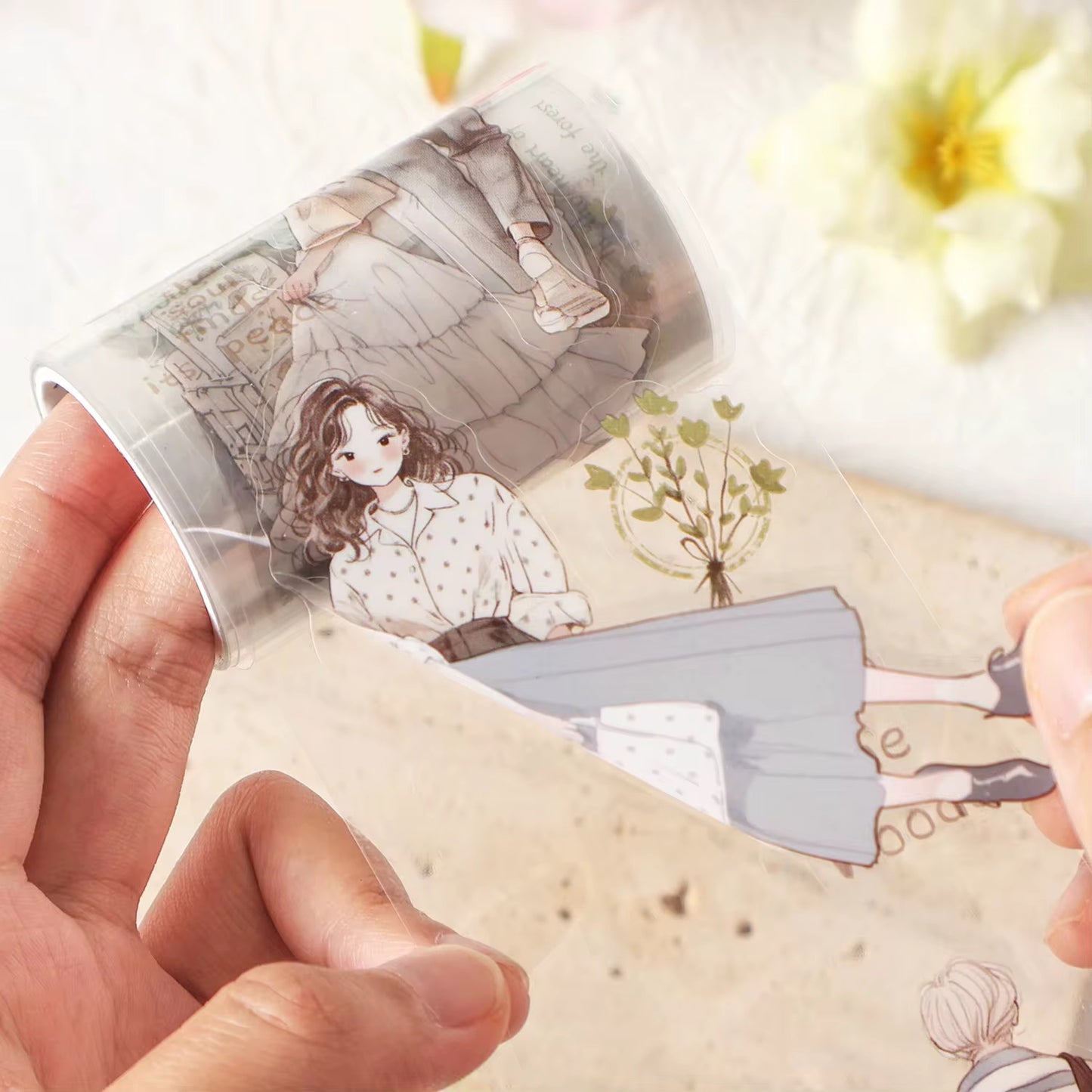 Cozy Girl Pet Washitape Set