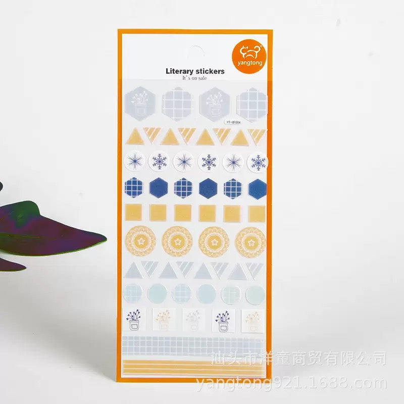 Daily Deco Shapes Sticker