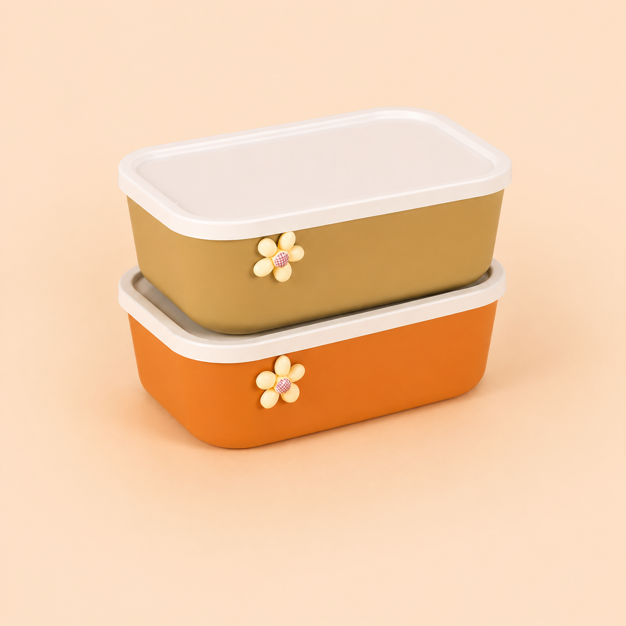Floral Charm Storage Basket