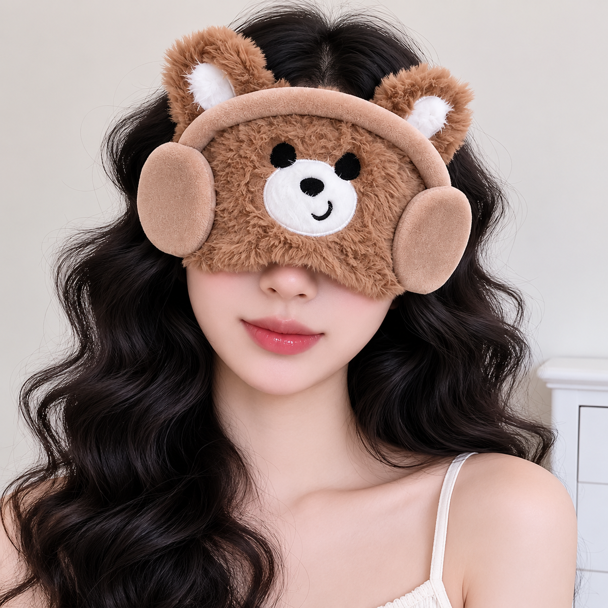 Kawaii Plush Eye Mask
