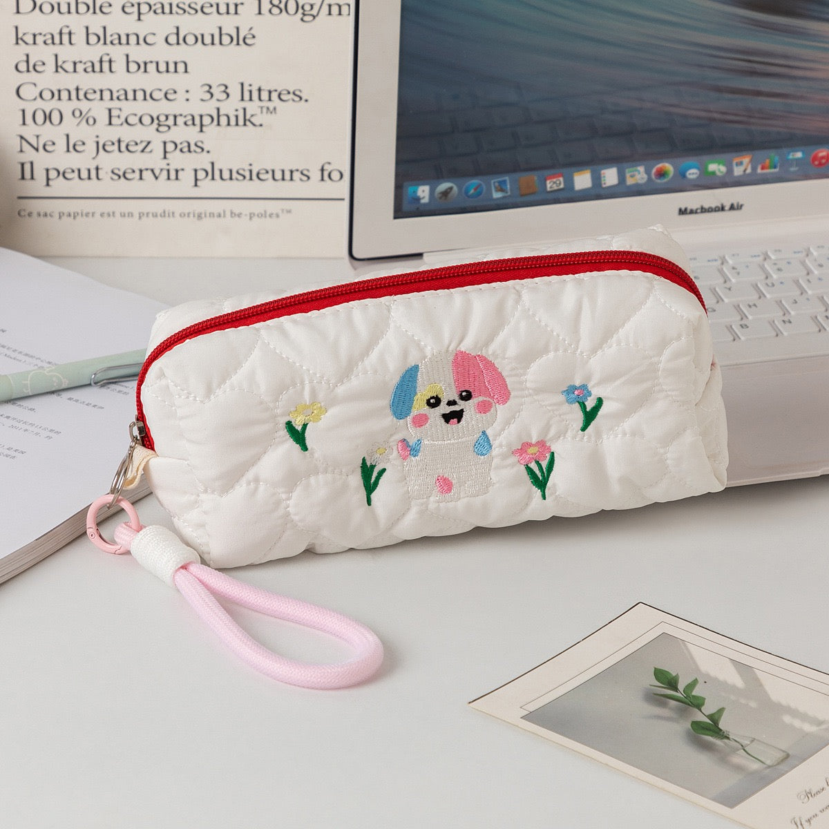 Kawaii Puppy Pencil Case