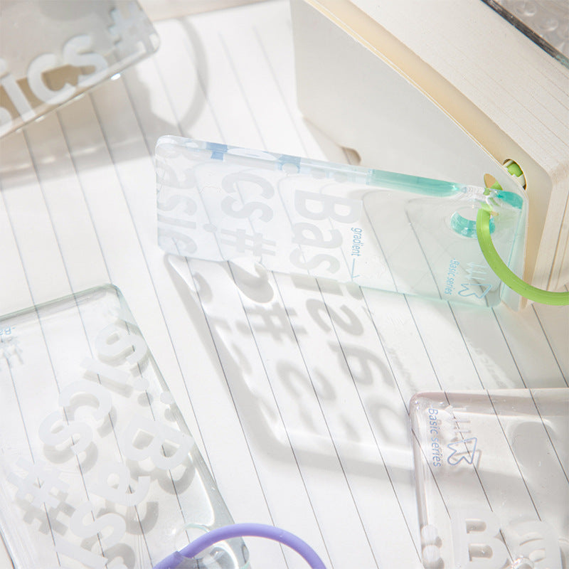 Mini Acrylic String Notebook