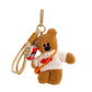Teddy Bear Plush Keychain