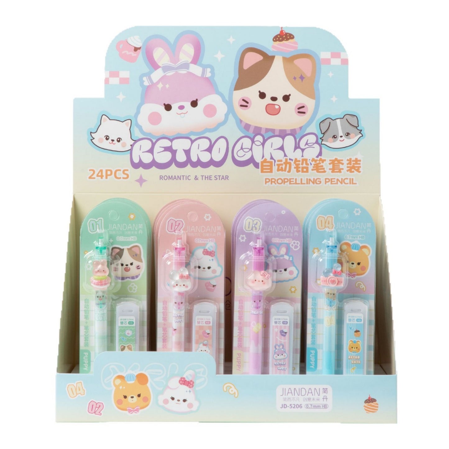 Kawaii Mechanical Pencil Kit