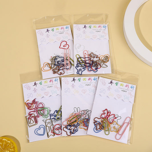 Cute Paper Clip 10pcs Pack