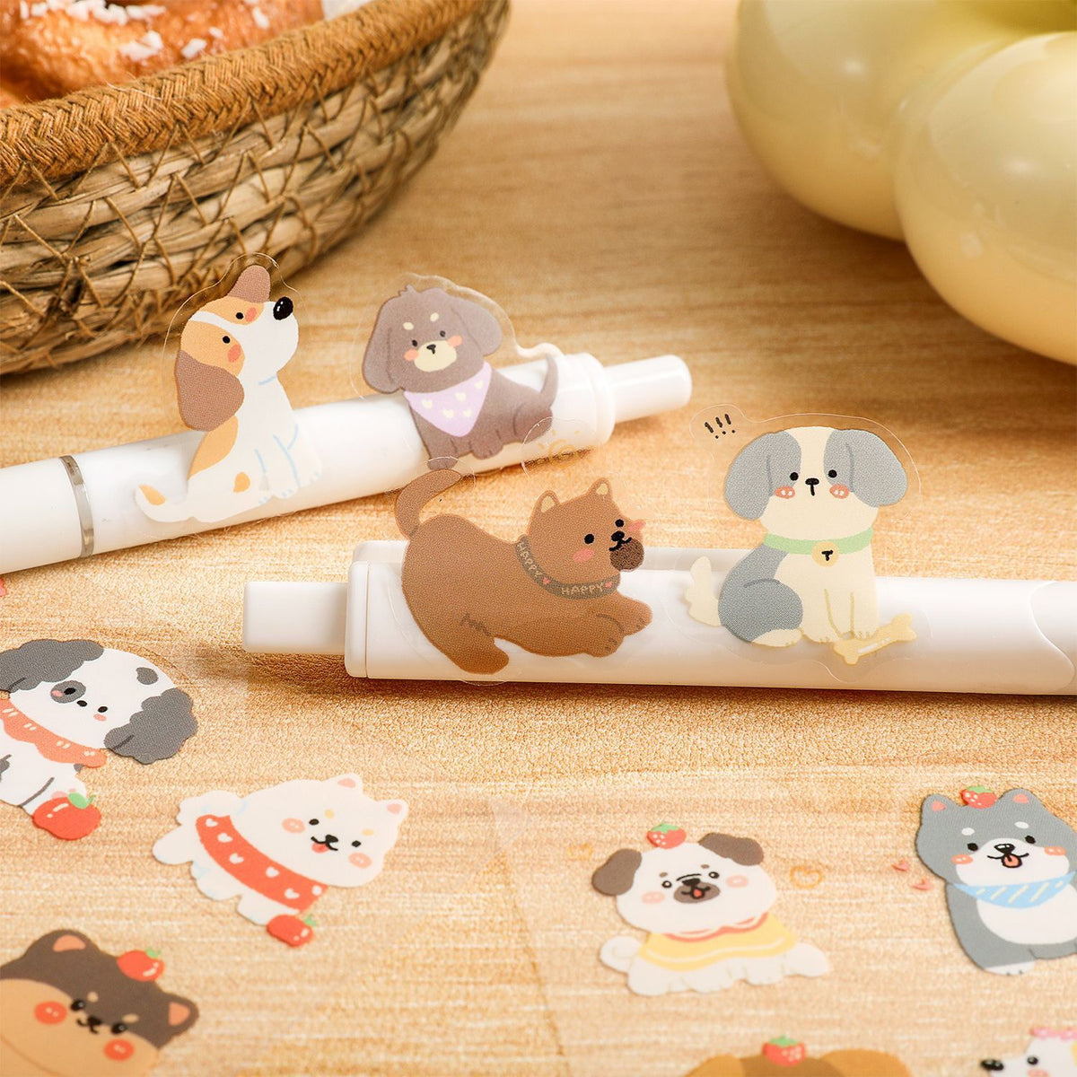 Kawaii Cats & Dogs PET Sticker Pack