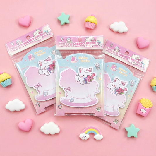 Milu Cat Sticky Notes