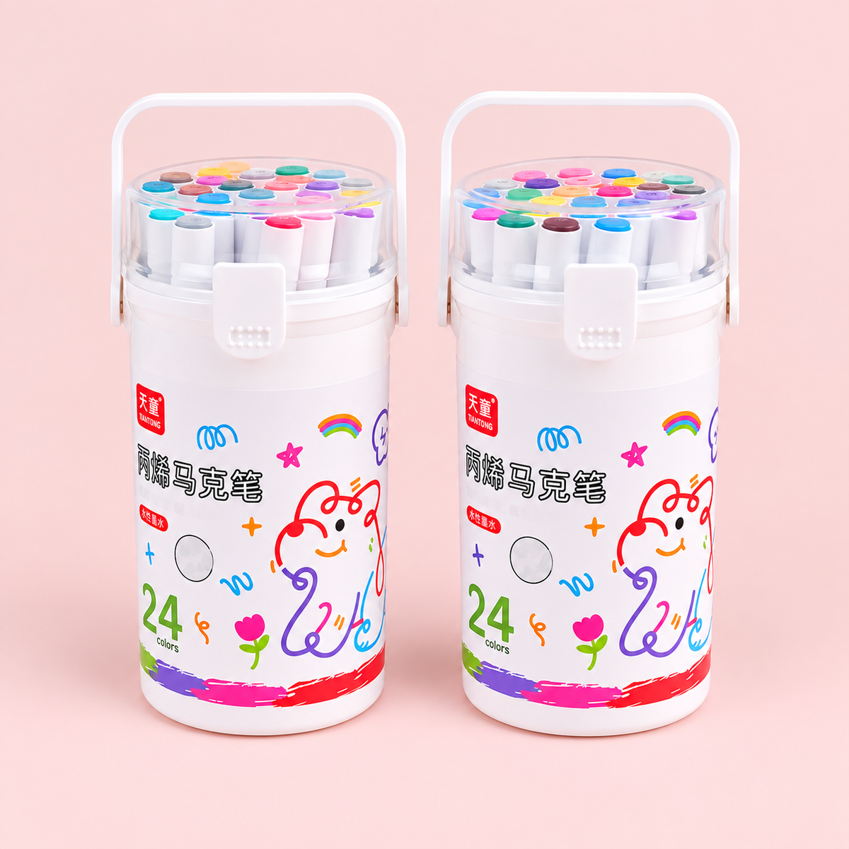 Kawaii Acrylic Marker Pen Set