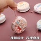 Mini 2pcs Set Keychain Puffy Diary