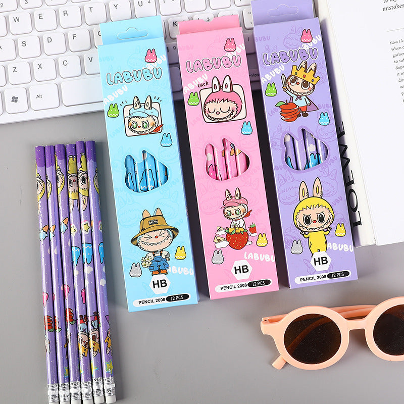 Labubu Pencil Set