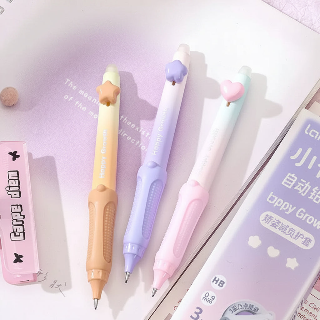 Black Ink Erasable Gel Pen