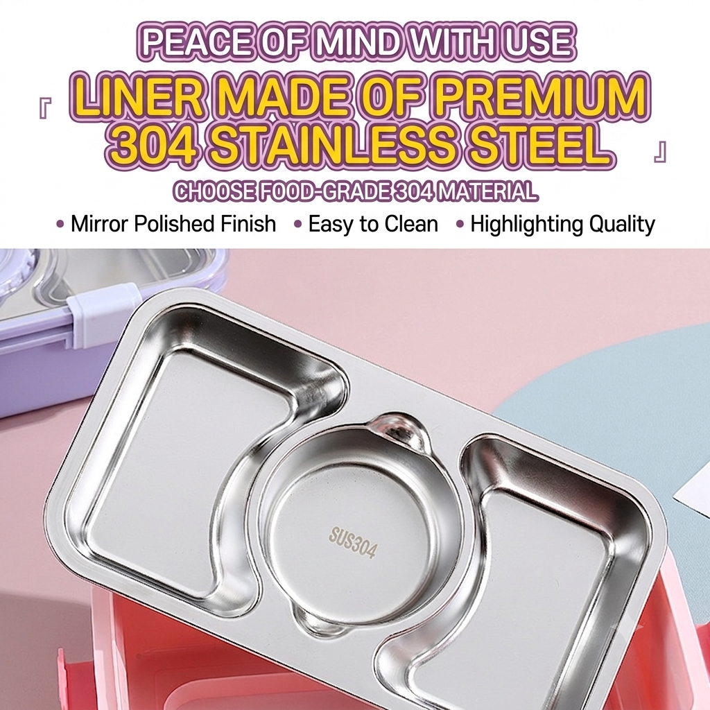 Premium Stainless Steel Lunch Box